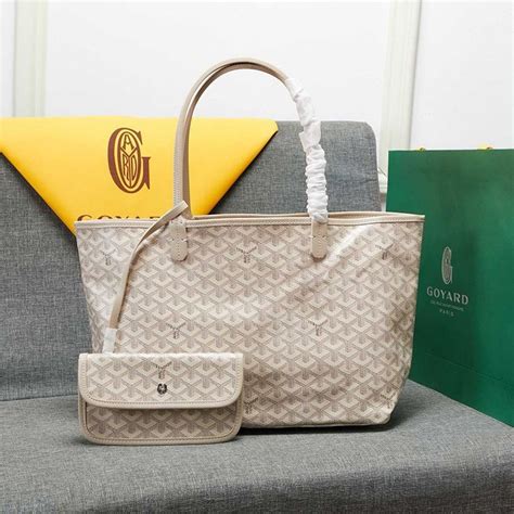 goyard bag beige|authentic goyard handbags.